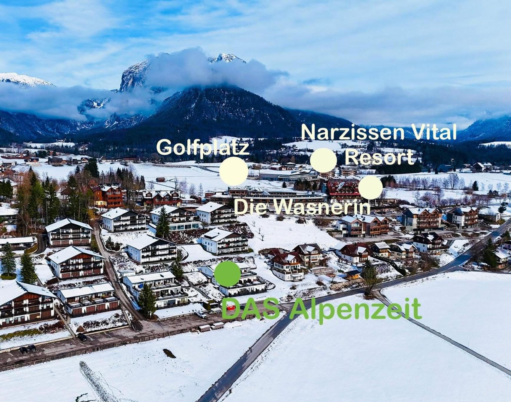 Das Alpenzeit Appartement Mit Just Private Terrasse (Adults Only) Bad Aussee Zewnętrze zdjęcie