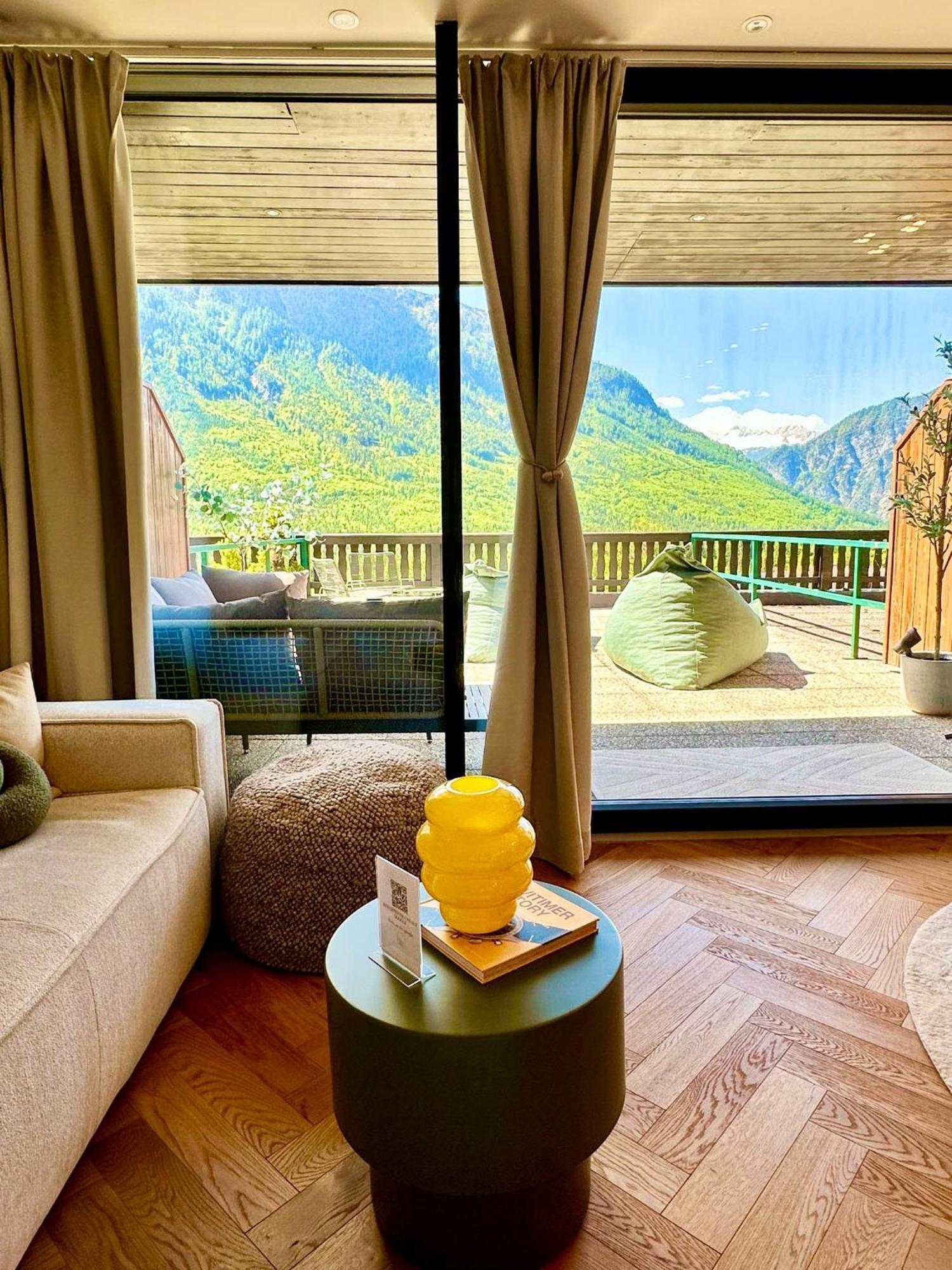 Das Alpenzeit Appartement Mit Just Private Terrasse (Adults Only) Bad Aussee Zewnętrze zdjęcie